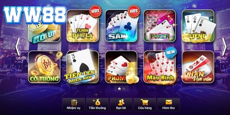 Game bài đổi thưởng WW88 - Trải Nghiệm Game Bài Khác Biệt 2024