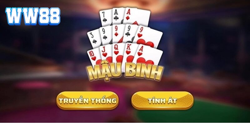 Luật chơi của game Mậu Binh online